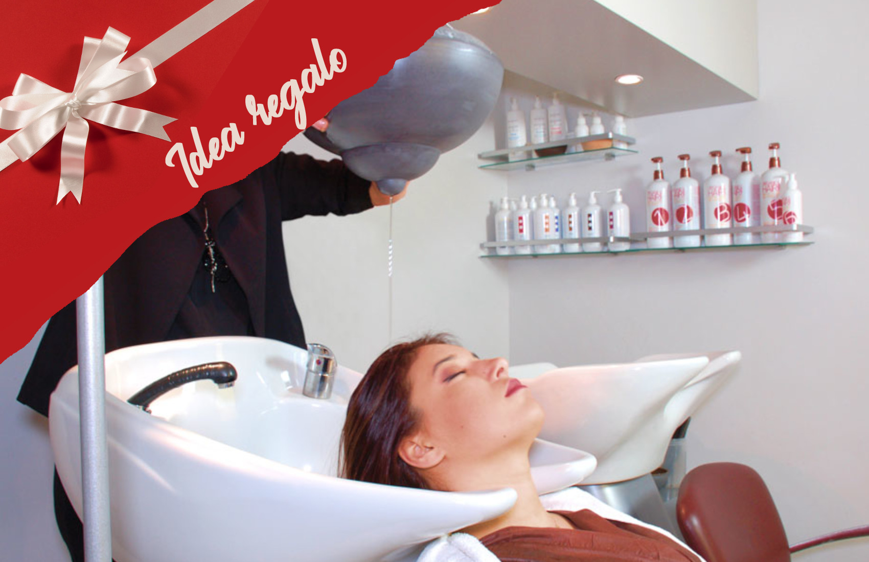 Trattamento shirodara con oli essenziali, shampoo e piega da Cr Style "REGALO NATALE" -51% di sconto